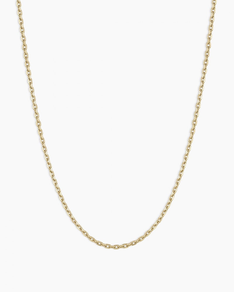 Gold Mini Link Necklace