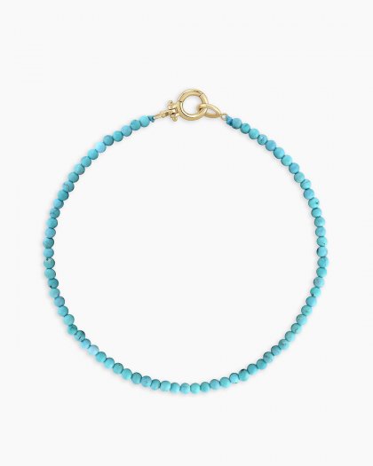 Gold Mini Turquoise Bracelet